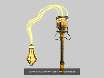 10 SciFi Weaponry H Collection - Sci Fi Weapon Design 3D Model Pack