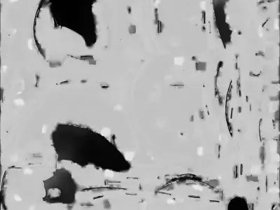 Igloo Flying Saucer 3D Model - Arctic Sci-Fi UFO Low-poly 3D model