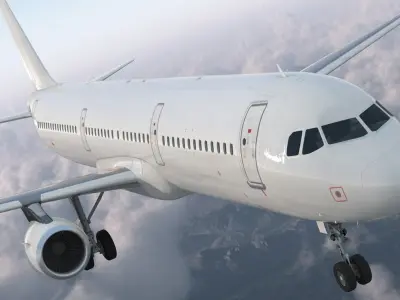  Airbus A321 Generic with Interior Rigged 