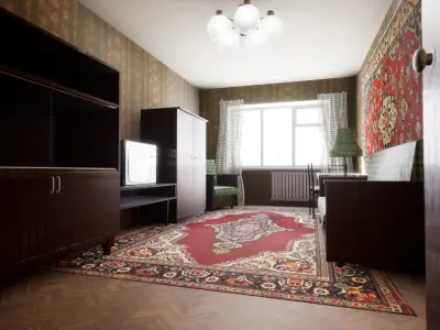 Soviet Modular Building Facade Interior Low-poly 3D model