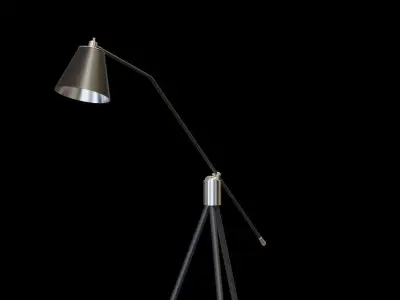 floor lamp Low-poly 3D model