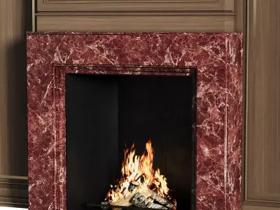 Fireplace 43 3D model