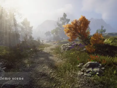 Rocky Hills Environment - Mega Pack - SRP Low-poly 3D model