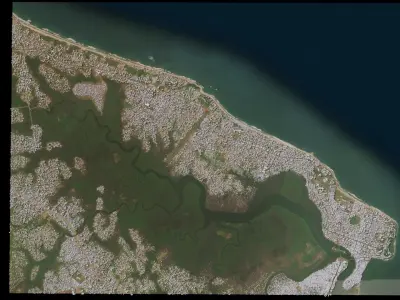 Monrovia - Liberia 3D model