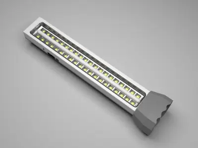 Led Emergency Light 3D model