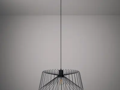 Lamp pendant light - wire 3D model