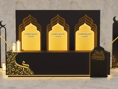 Ramadan Event Counter 3D model