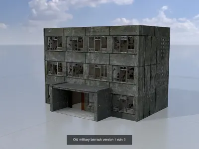 Old military barracks version 1 package