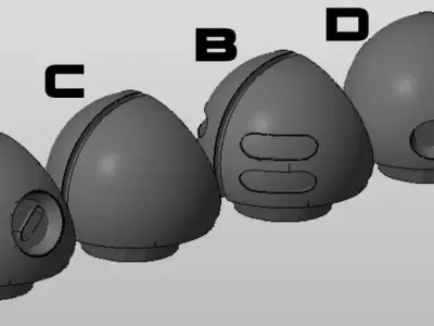 CHIBI-TECH SD - TYPE-67 ACTUATORS      3D print model