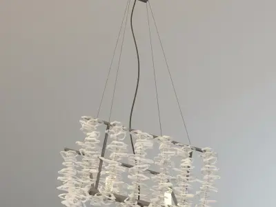 patrizia garganti frozen chandelier 3D model