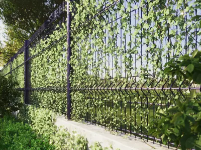 Free file Ivy sketchup - textures - proxy - lighting Free 3D model