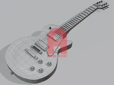 guitar electric les paul Texture