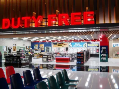 duty-free shop 3D model