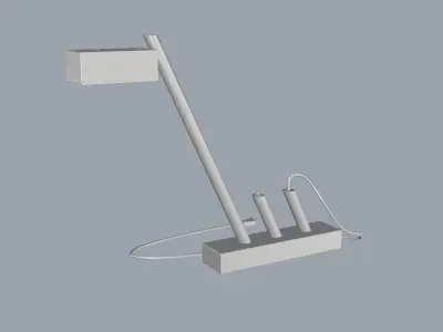 Lamp Memphis Michele De Lucchi 3D model