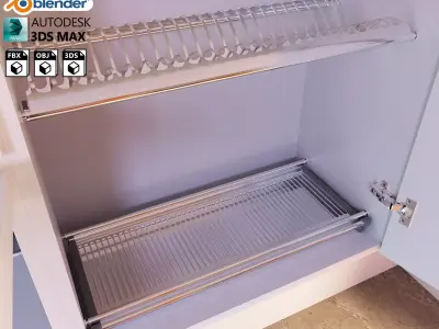 Furniture Fittings Mega Pack - Dryers 3D model