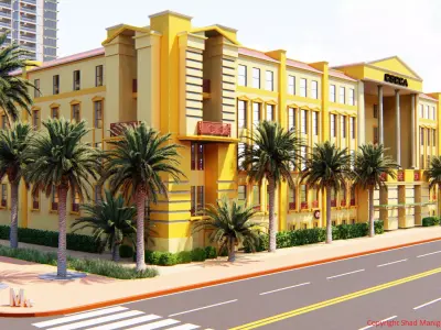 Justice palace 3D model