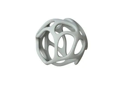 SciFi Cube Object No 36198 Low Poly Shape Texture