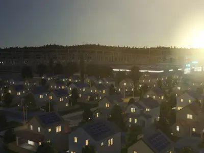 Freeway04 Suburbs 3D model