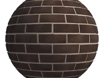 Holbrook Sandfaced Black Brick Texture Texture