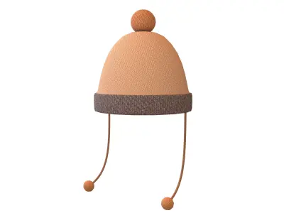 Winter Hat V1 003 Low-poly 3D model