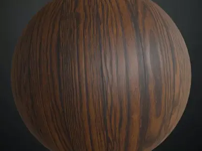 Classic Large Block Walnut Herringbone Parquet PBR Seamless Texture order