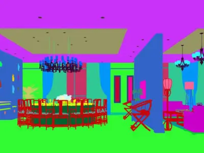 Business - Food Beverage 7-0117 3D model