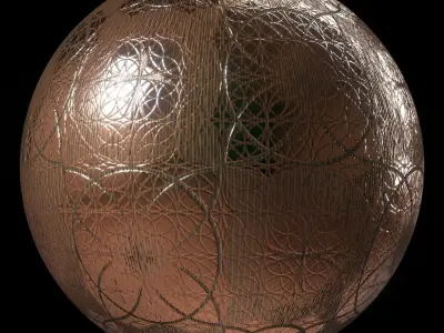 Fabric Materials 38- Shiny Lace Fabric Pbr 4k Seamless Texture