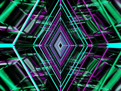 Abstract Diamond Loop 3D model