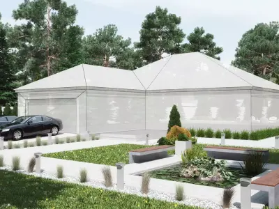 Scene 02 Archexteriors for c4d vol 19 3D model