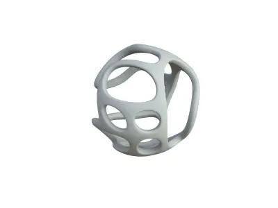 SciFi Cube Object No 22345 Low Poly Shape Texture