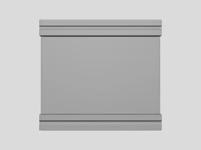 Concrete Block - Geometry Only No Textures No Materials 3D model