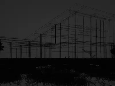 Exterior house design 3D model purchase
