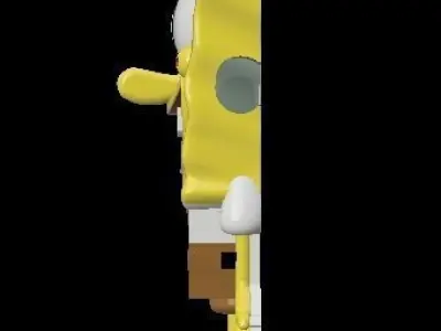 Spongebob Light switch  3D print model
