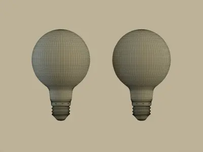 Led Light Bulb 3D model