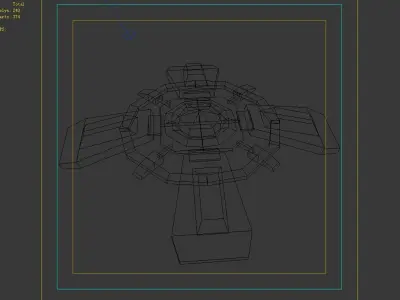 Ground device - laser point 3D model