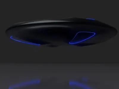 Advanced Stealth UFO  3D model