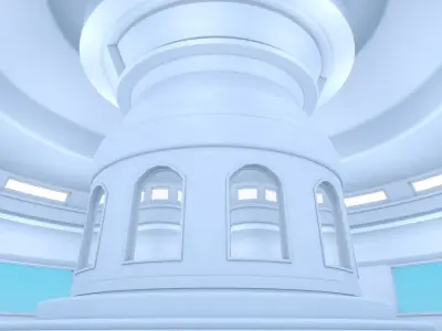 Sci Fi Room 3D model