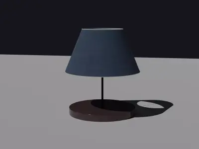 Simple lamp 3D model purchase