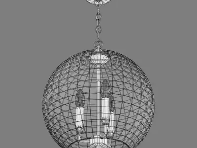 729131 Sferico Lightstar hanging chandelier 3D model