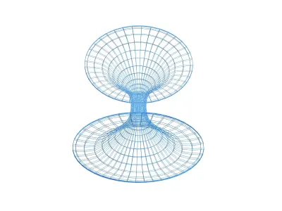 Wormhole v2 001 3D model