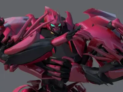 SHINKIRO sci-fi mecha 3D model