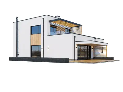 Modern house Billy 3D model