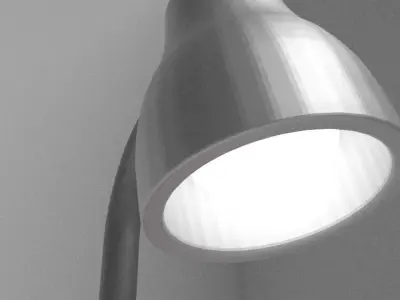 Pink Lamp Free 3D model