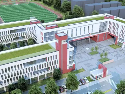 School Building08 3D model