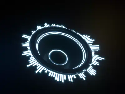 Equalizer Speaker 3D model