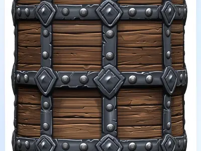 Stylized Wood Seamless Texture Texture