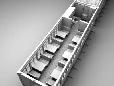 Chicago train 3D print model