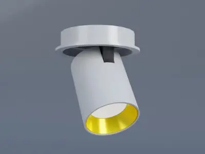 ceiling Light Low-poly 3D model