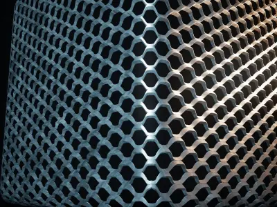 Seamless Aluminum Wire Textures Texture