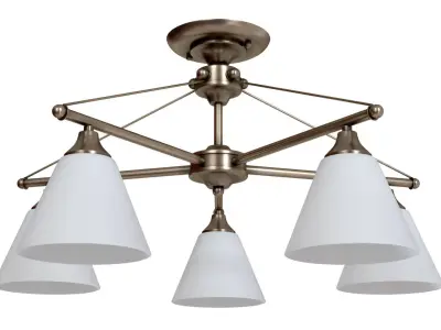 Ceiling chandelier Copter A3208PL-5AB 3D model